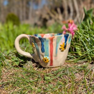 Kubek z kwiatami 330 ml